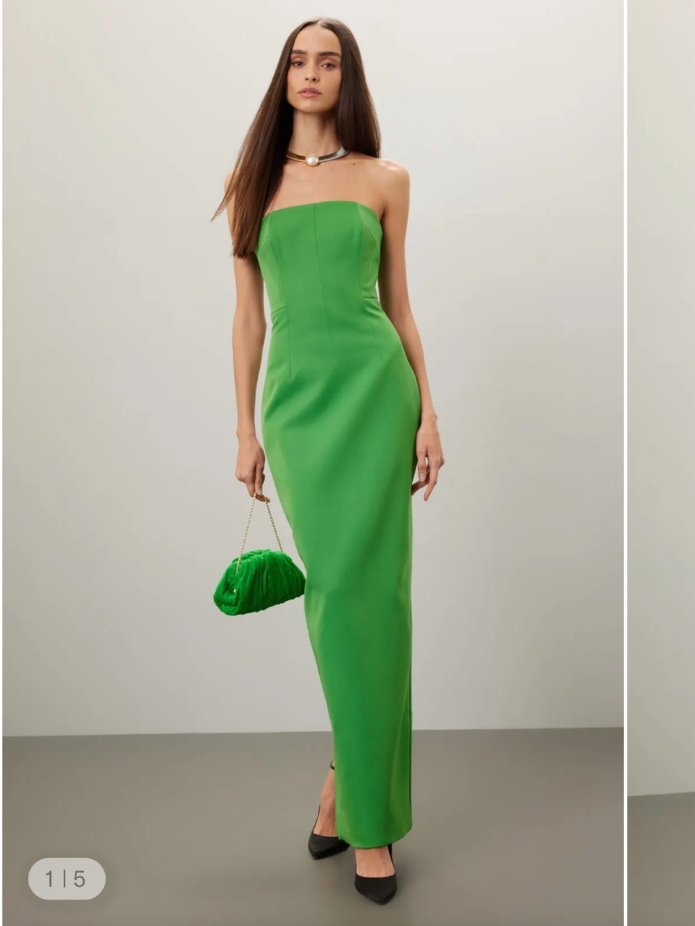 Green Minah Gown